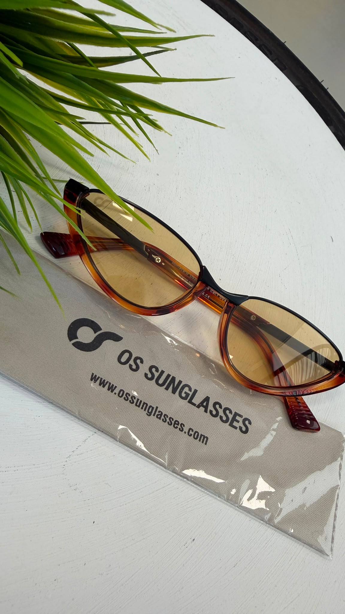 occhiale da sole MONTECARLOHAVANA GIALLO OS SUNGLASSES