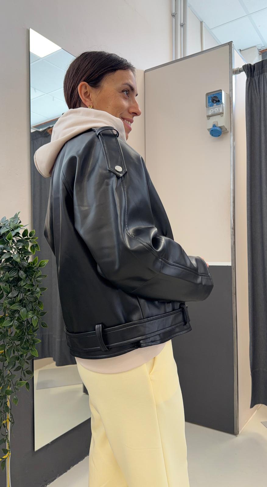 eco-pelle nero BREE000 TIFFOSI