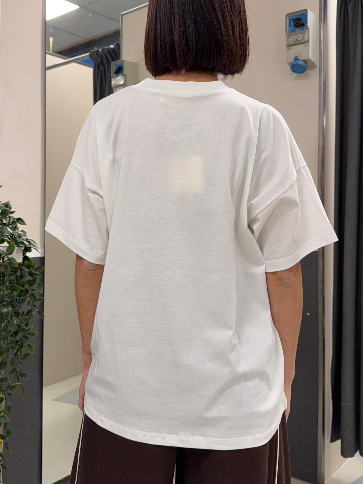 basic oversize UAB0082BIANCO VICOLO