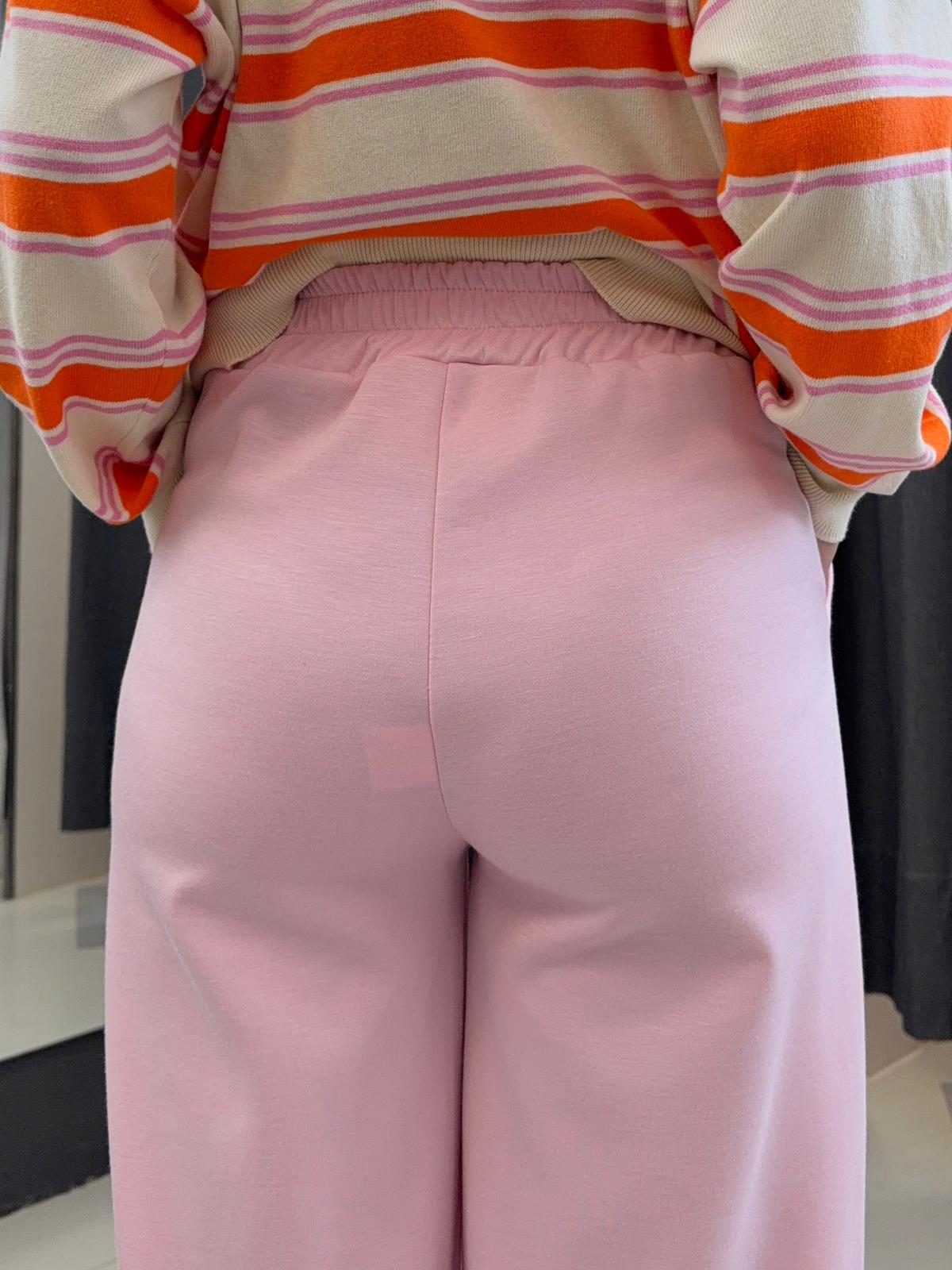 palazzo con elastico in vita 26MP11203KQCROSA MISS LOVE