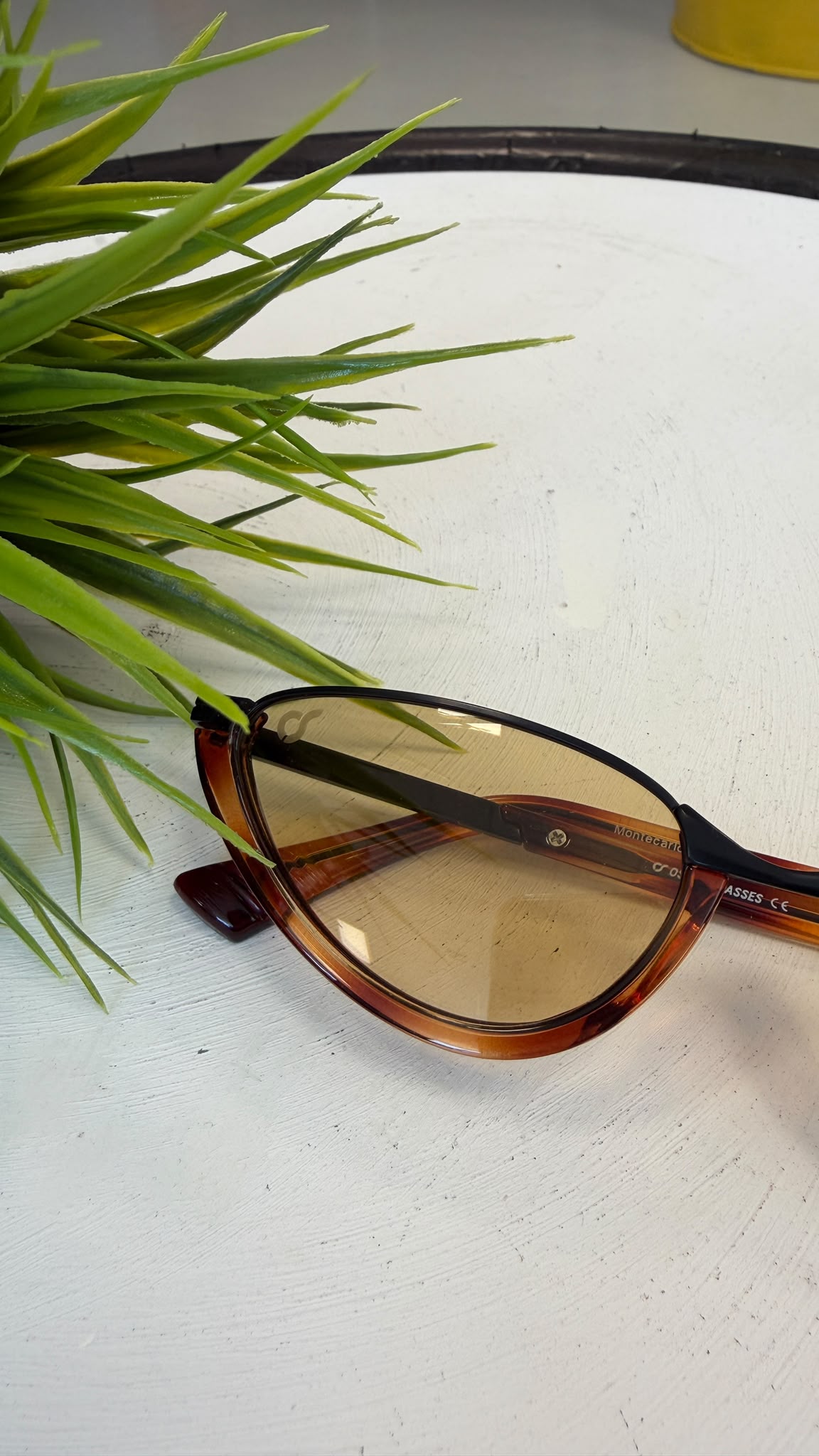 occhiale da sole MONTECARLOHAVANA GIALLO OS SUNGLASSES