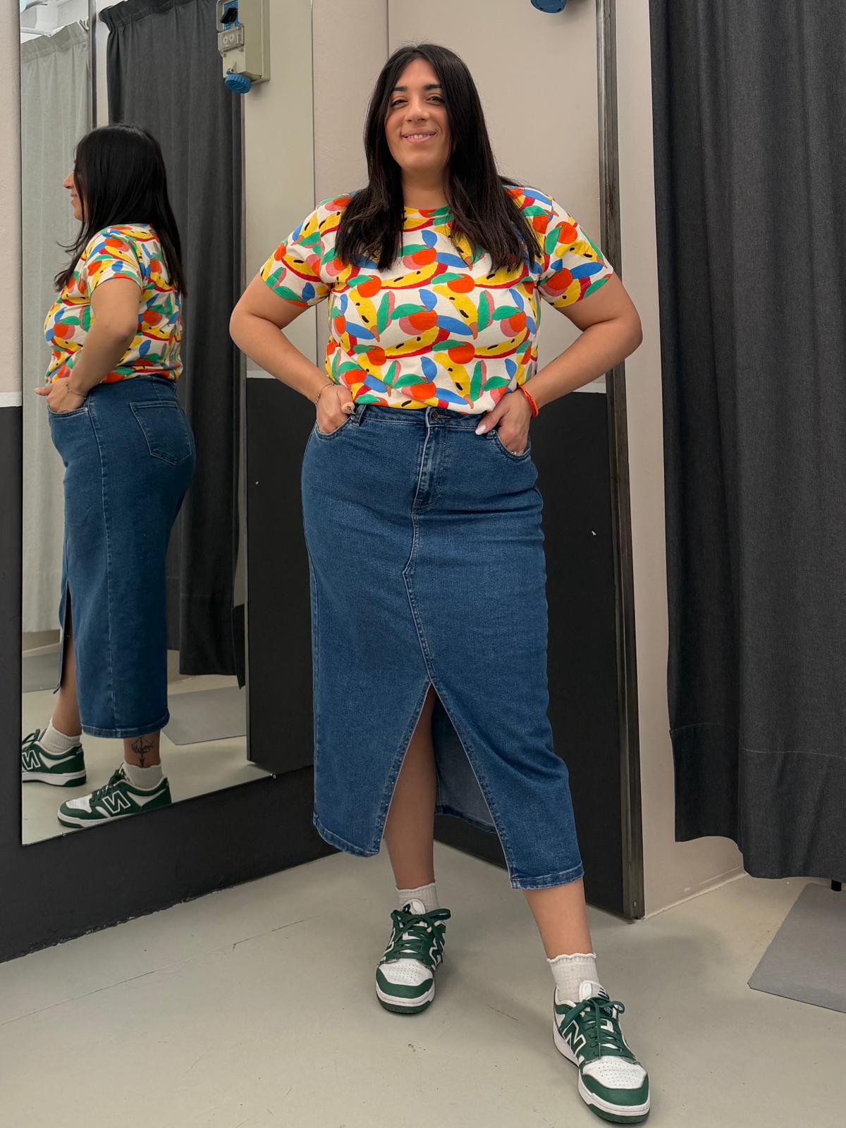 midi CARSIRI FRONT SLITJEANS ONLY CARMAKOMA