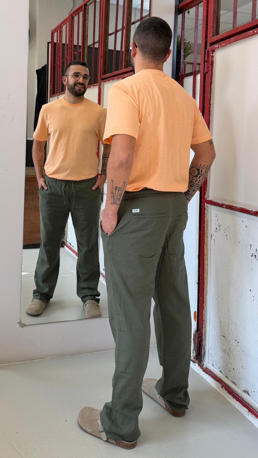 con elastico in vita RELAXED PANT_11832 TIFFOSI