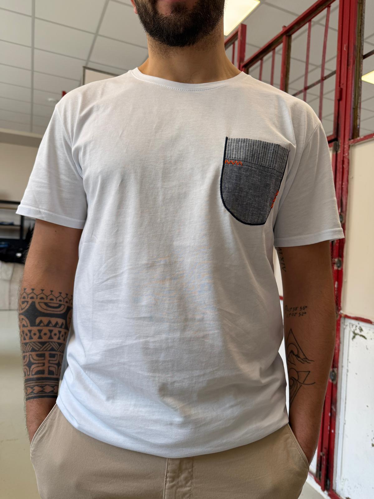 a manica corta TUTAGOLDBIANCO/DENIM X-CAPE