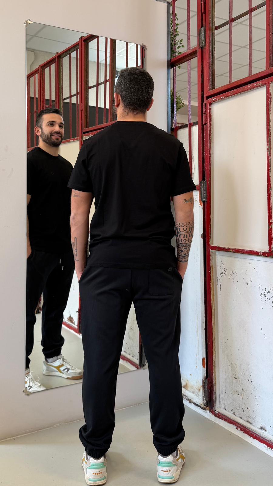 felpa garzato GL2126F-S26NERO GIANNI LUPO
