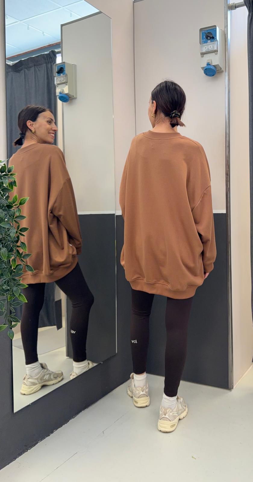 garzata oversized TAB0566TABACCO VICOLO
