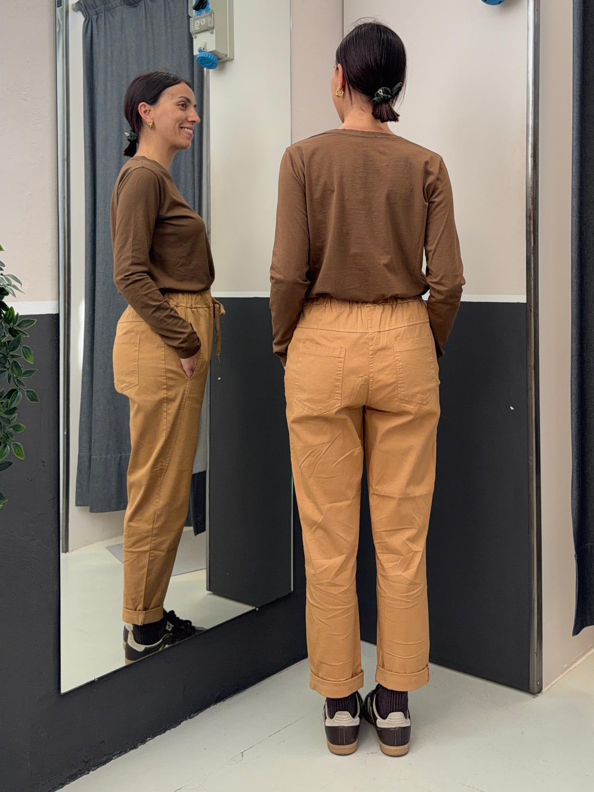 basic manica lunga UAB0055MARRONE VICOLO