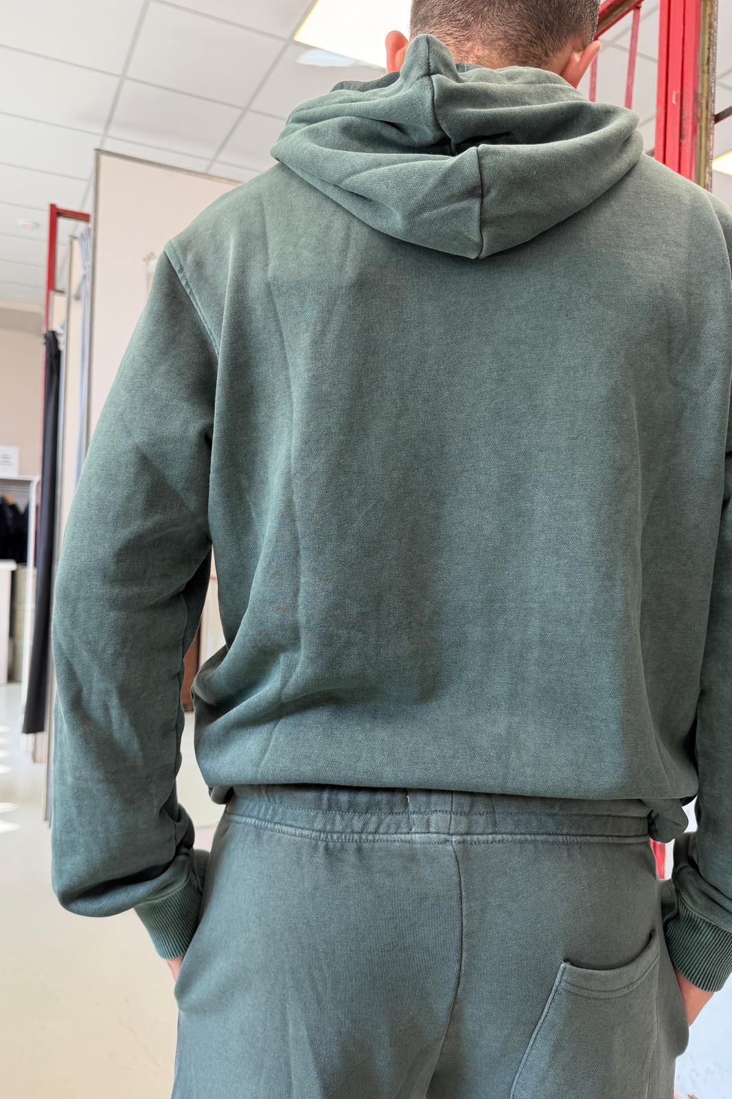 garzata con cappuccio RVE6FP031041VERDE RICHFIELD