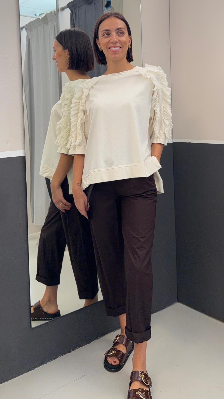 straight legs SS186097152090MARRONE ADORA