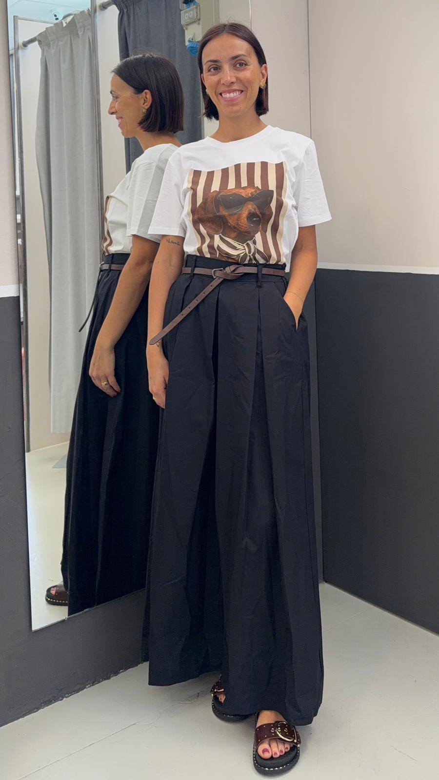 gonna/pantalone SS190097151990NERO ADORA