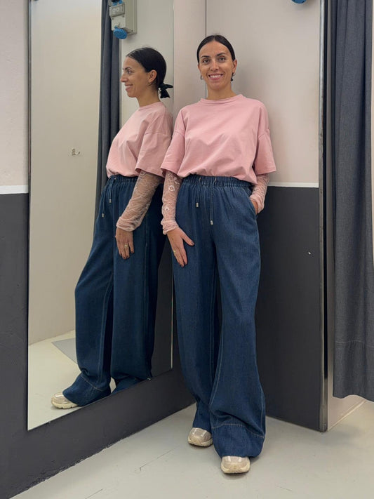 denim scuro wide legs PROENZA_1M10 TIFFOSI