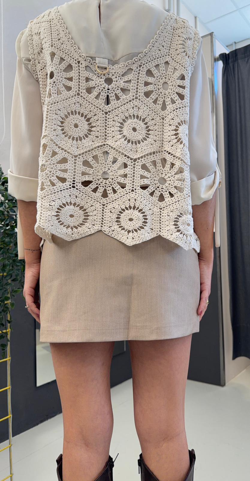 uncinetto KA7519BEIGE GLAMOROUS