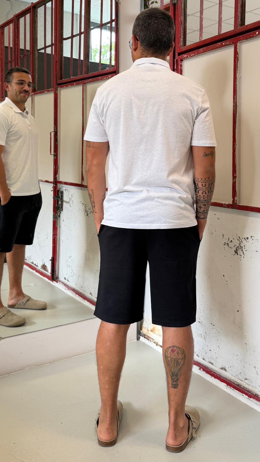 polo a maniche corte AFE6PL010689BIANCO A.F.F.