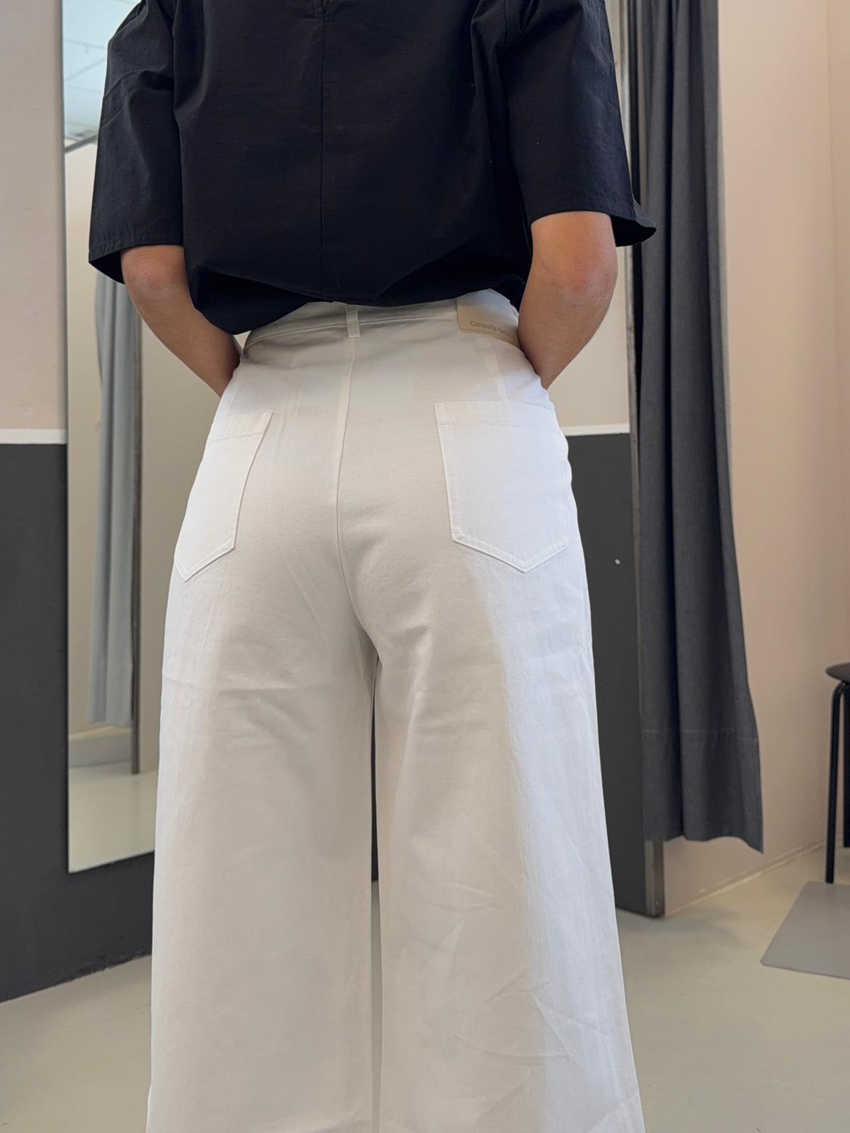 wide legs 62C/11130BIANCO COMPANIA FANTASTICA