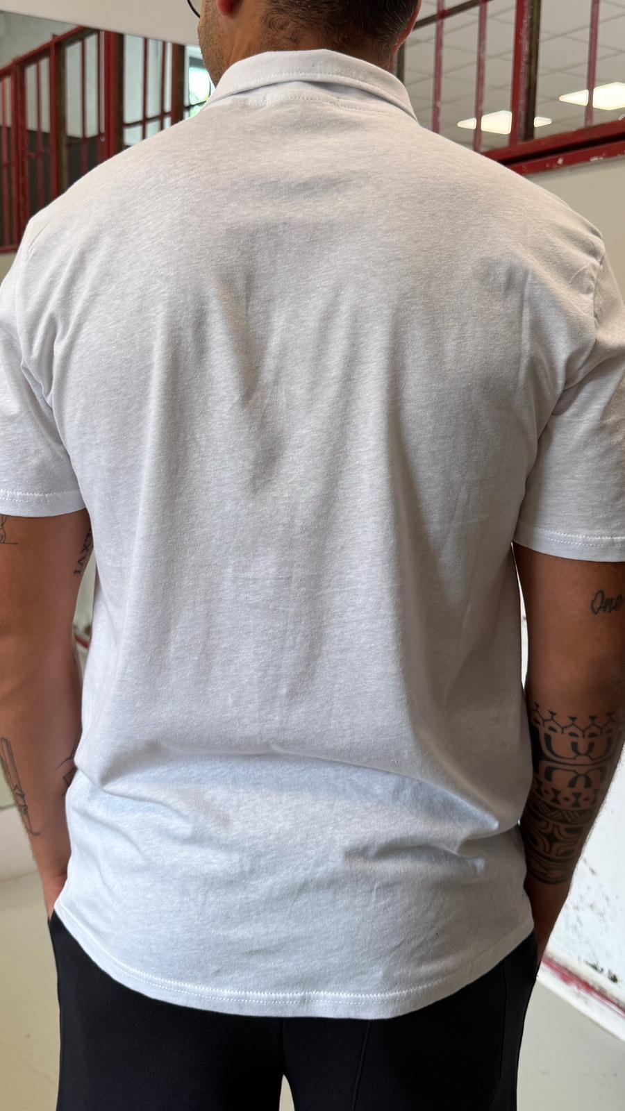 polo a maniche corte AFE6PL010689BIANCO A.F.F.