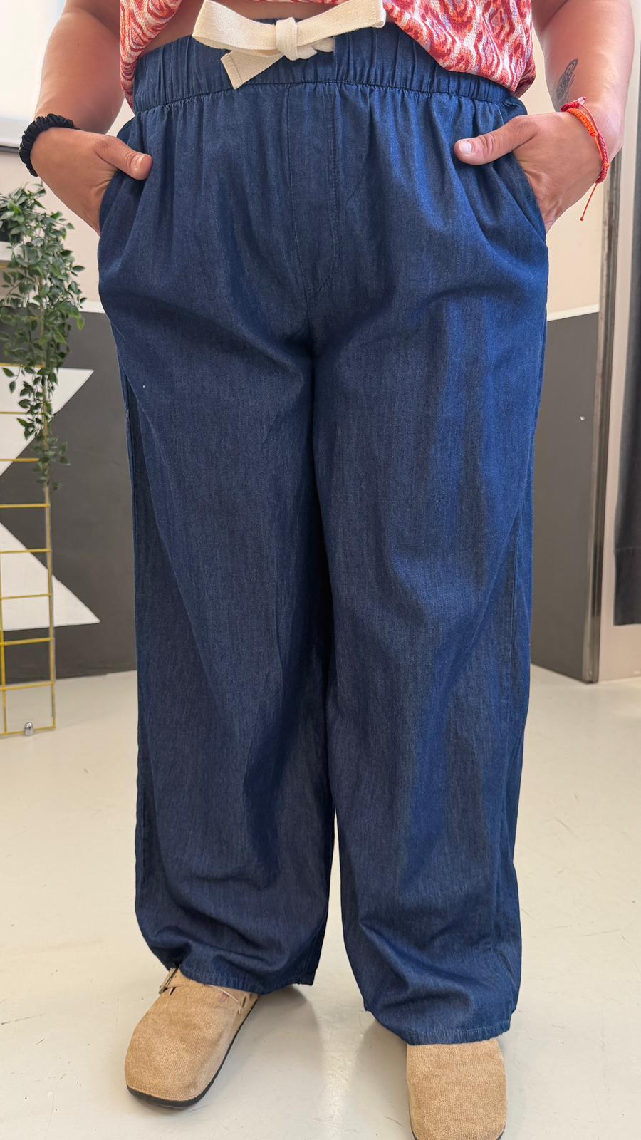 a palazzo CARBEA CULOTTE PANTSDENIM ONLY CARMAKOMA