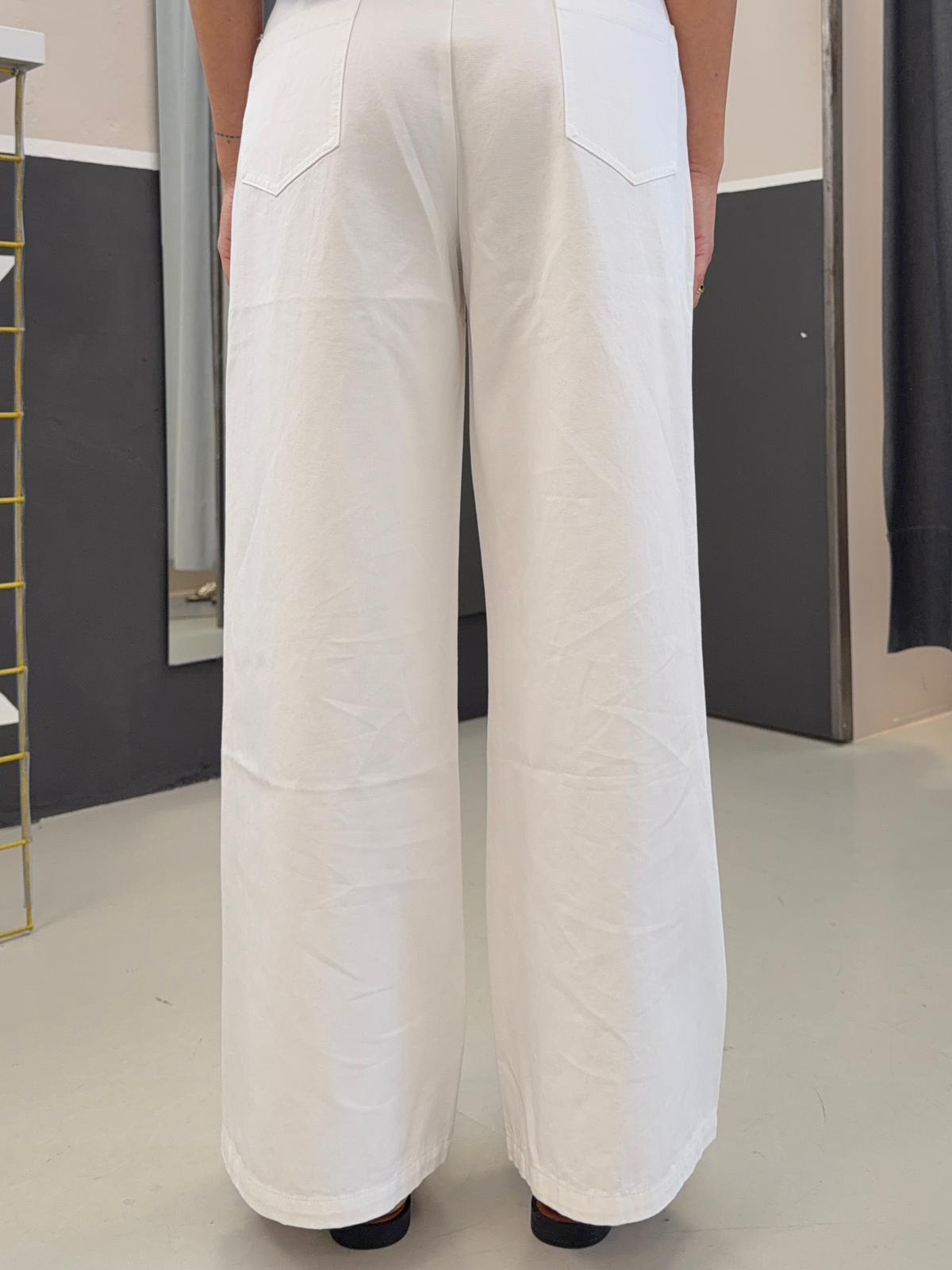 wide legs 62C/11130BIANCO COMPANIA FANTASTICA