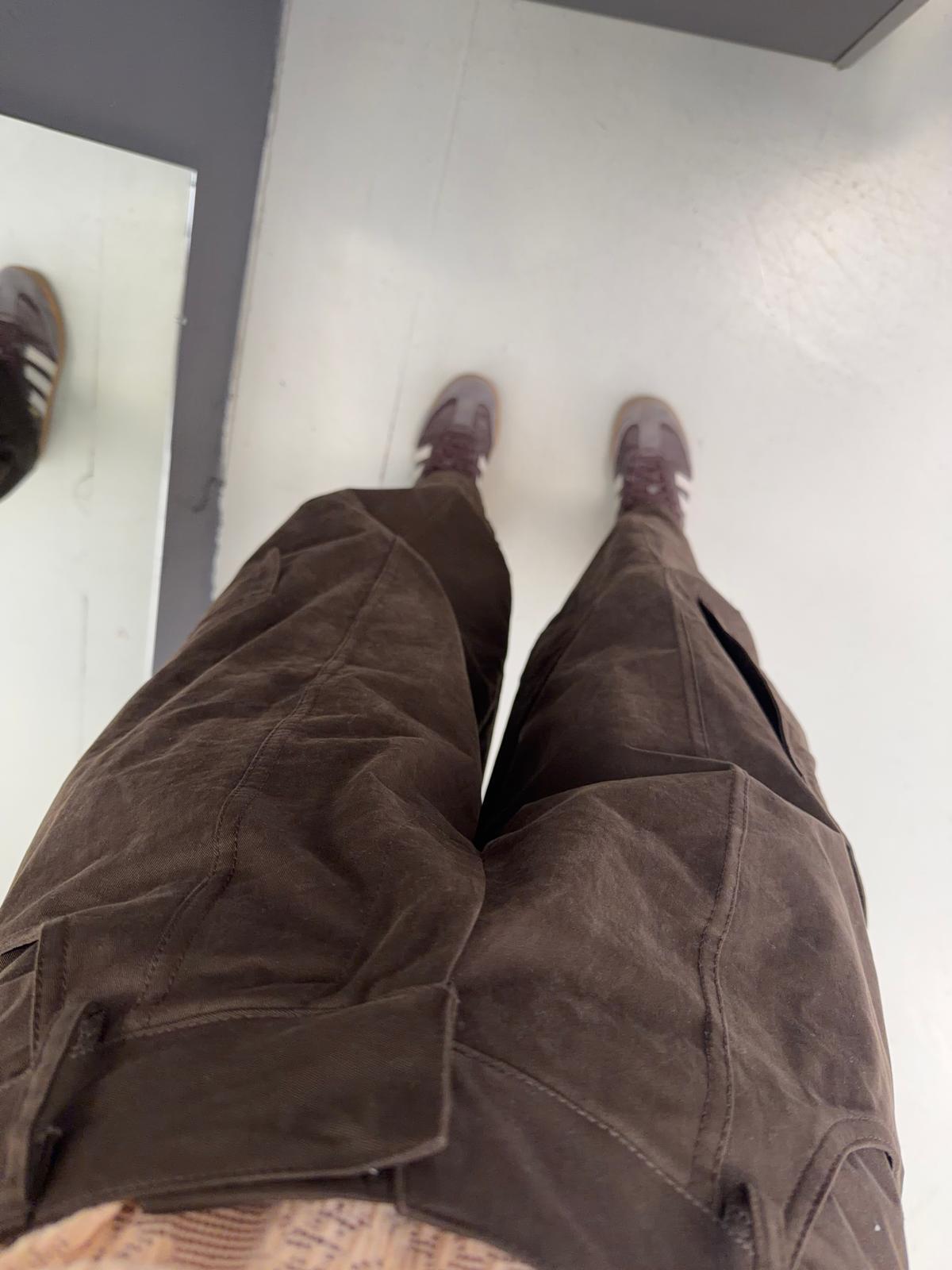 Pantalone balloon cargo KXPA2268MORO KIKISIX