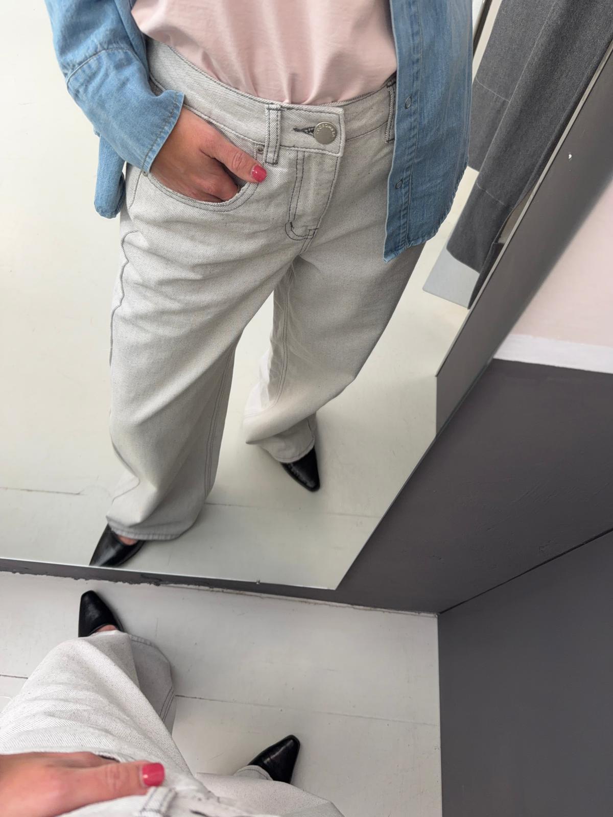 wide legs AN5539GRIGIO GLAMOROUS