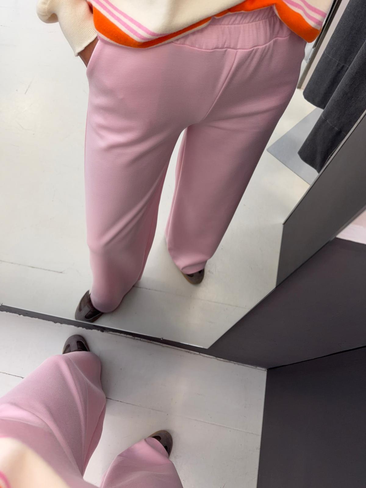palazzo con elastico in vita 26MP11203KQCROSA MISS LOVE