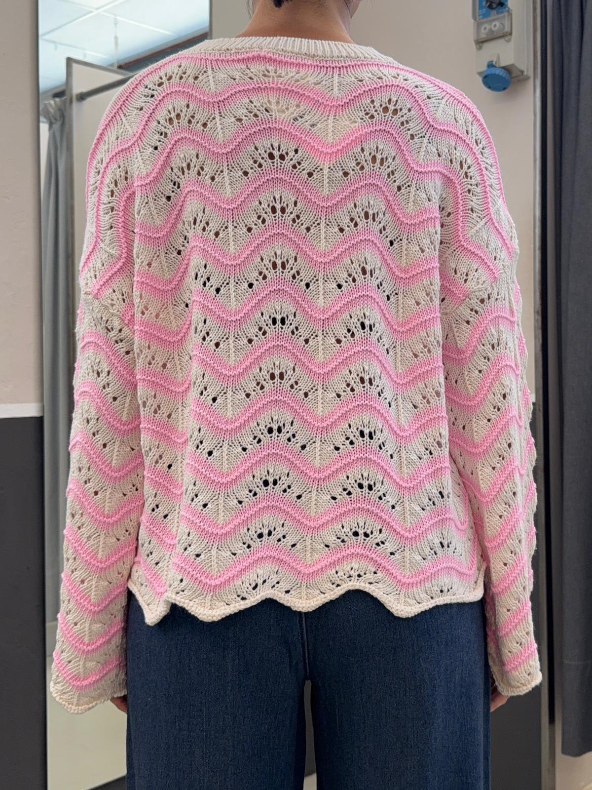 traforata a righe FH10514ROSA YOU DECIDE