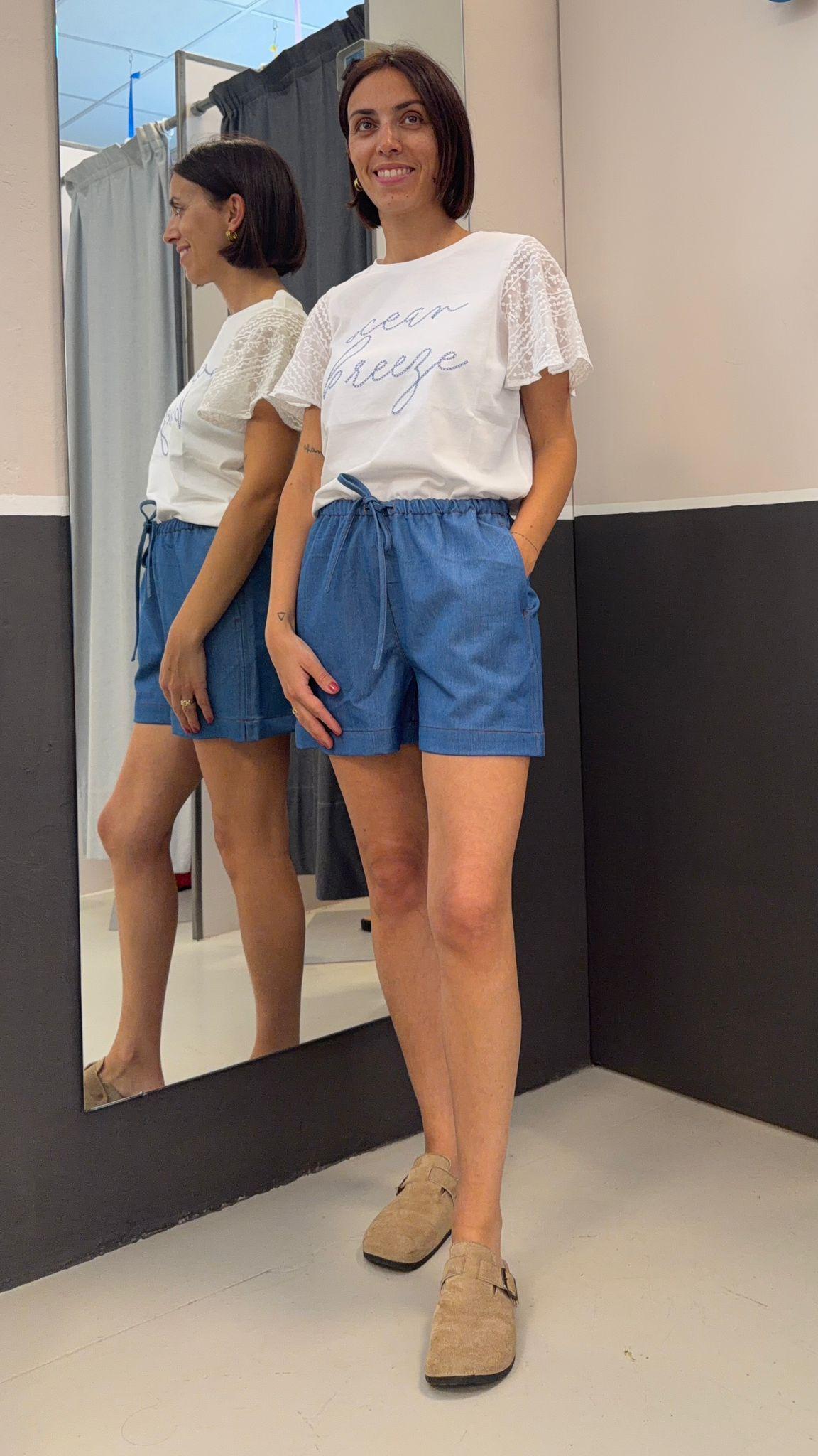 con elastico KA7552DENIM GLAMOROUS