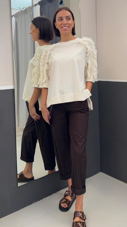straight legs SS186097152090MARRONE ADORA