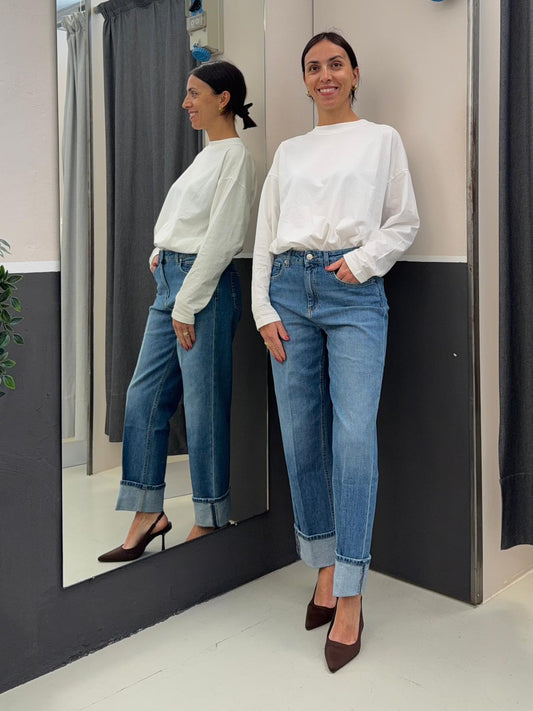 basic oversize UAB0090BIANCO VICOLO