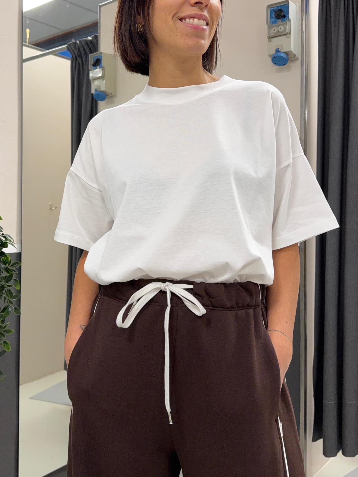 basic oversize UAB0082BIANCO VICOLO