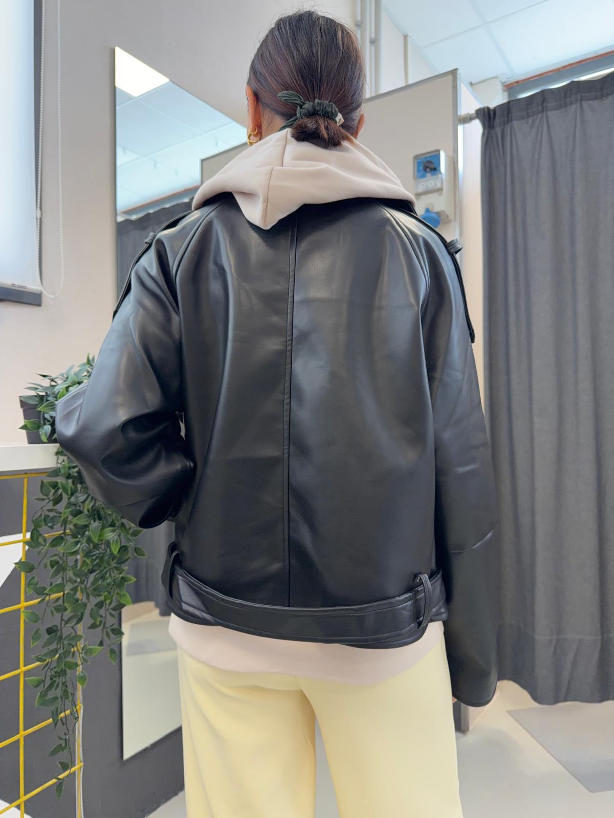 eco-pelle nero BREE000 TIFFOSI