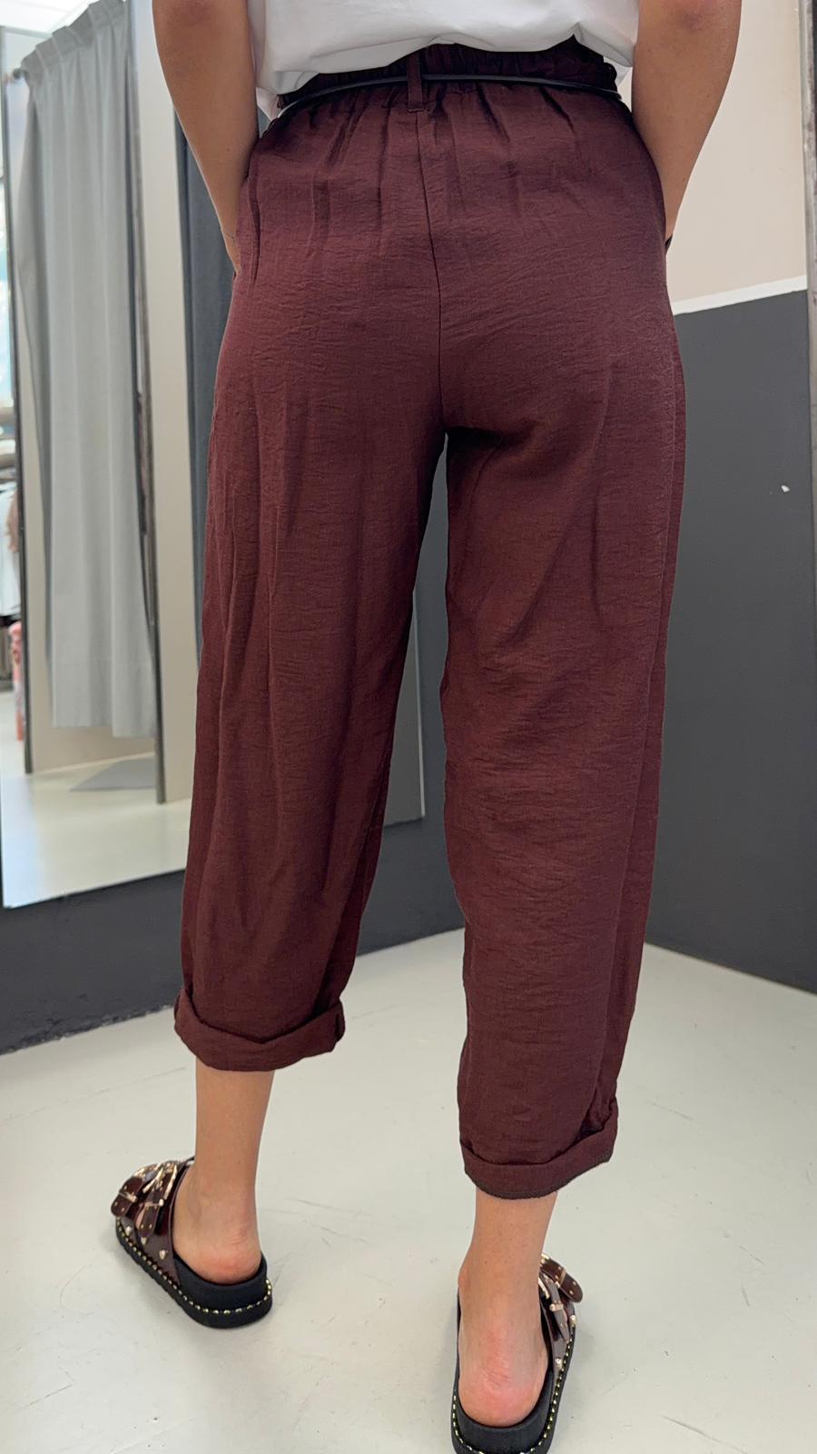 mom fit SS190093181590MARRONE ADORA