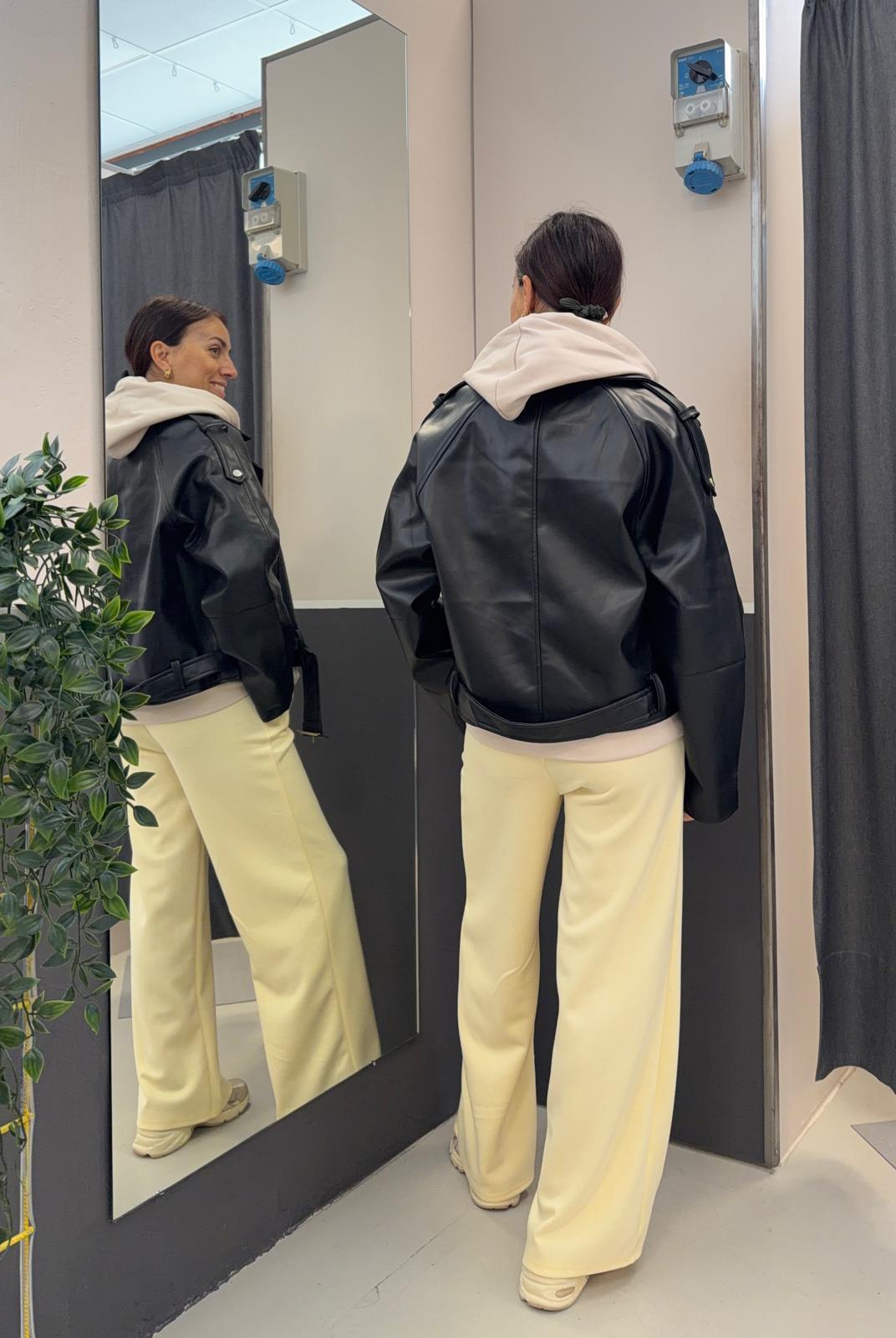 eco-pelle nero BREE000 TIFFOSI