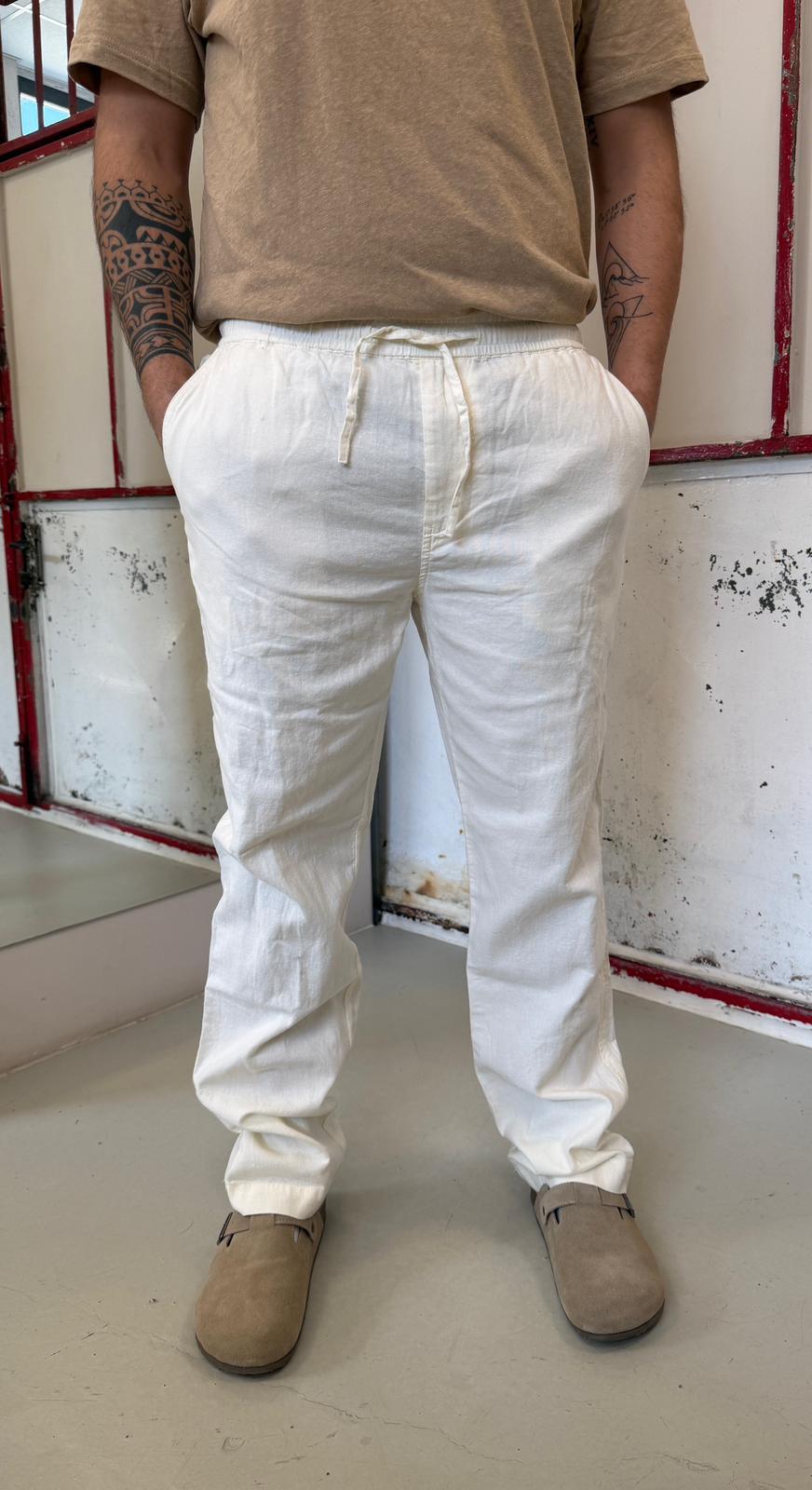 con elastico in vita RELAXED PANT_11110 TIFFOSI