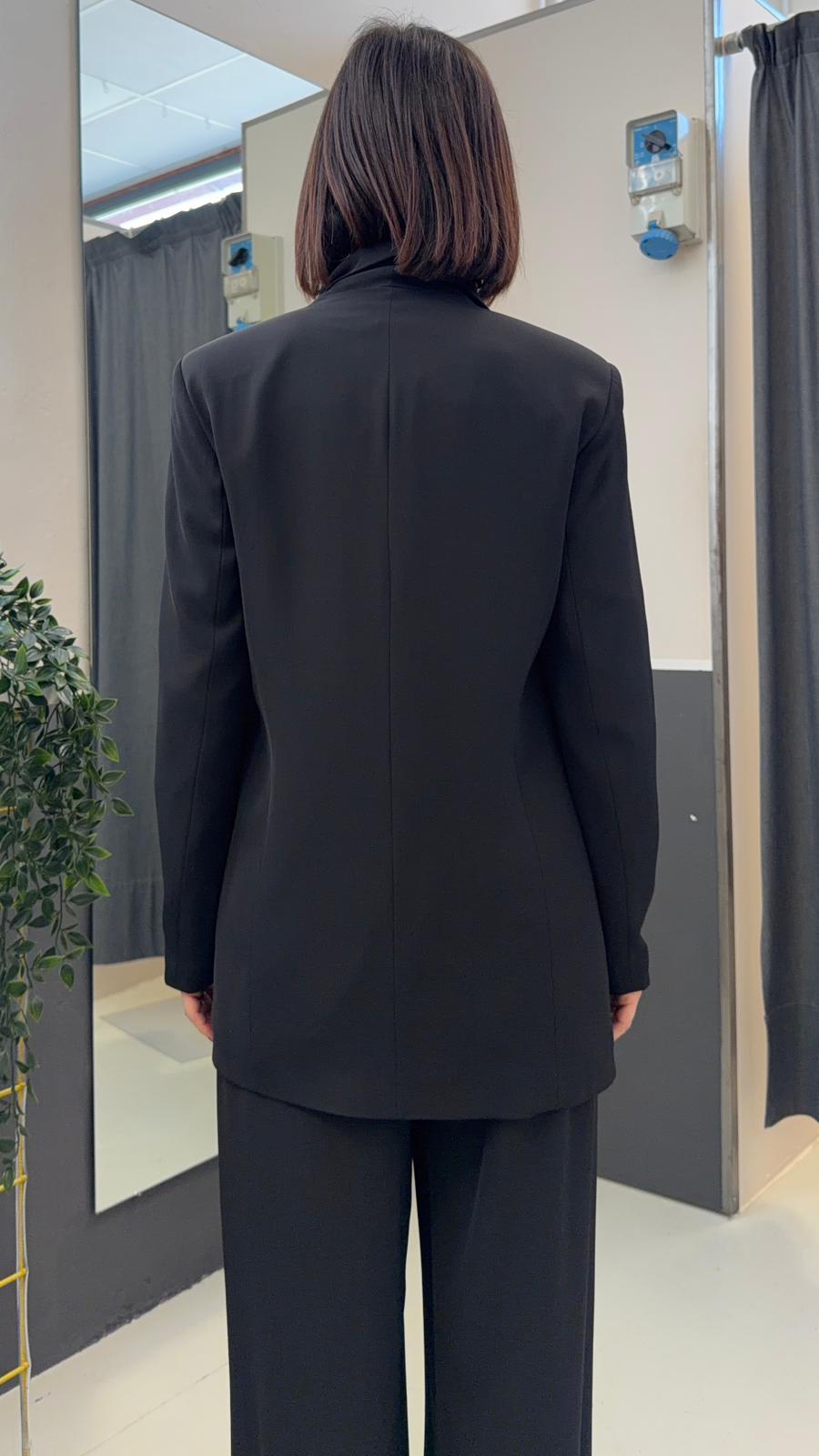 blazer senza collo F646XBFG2202NERO AKé