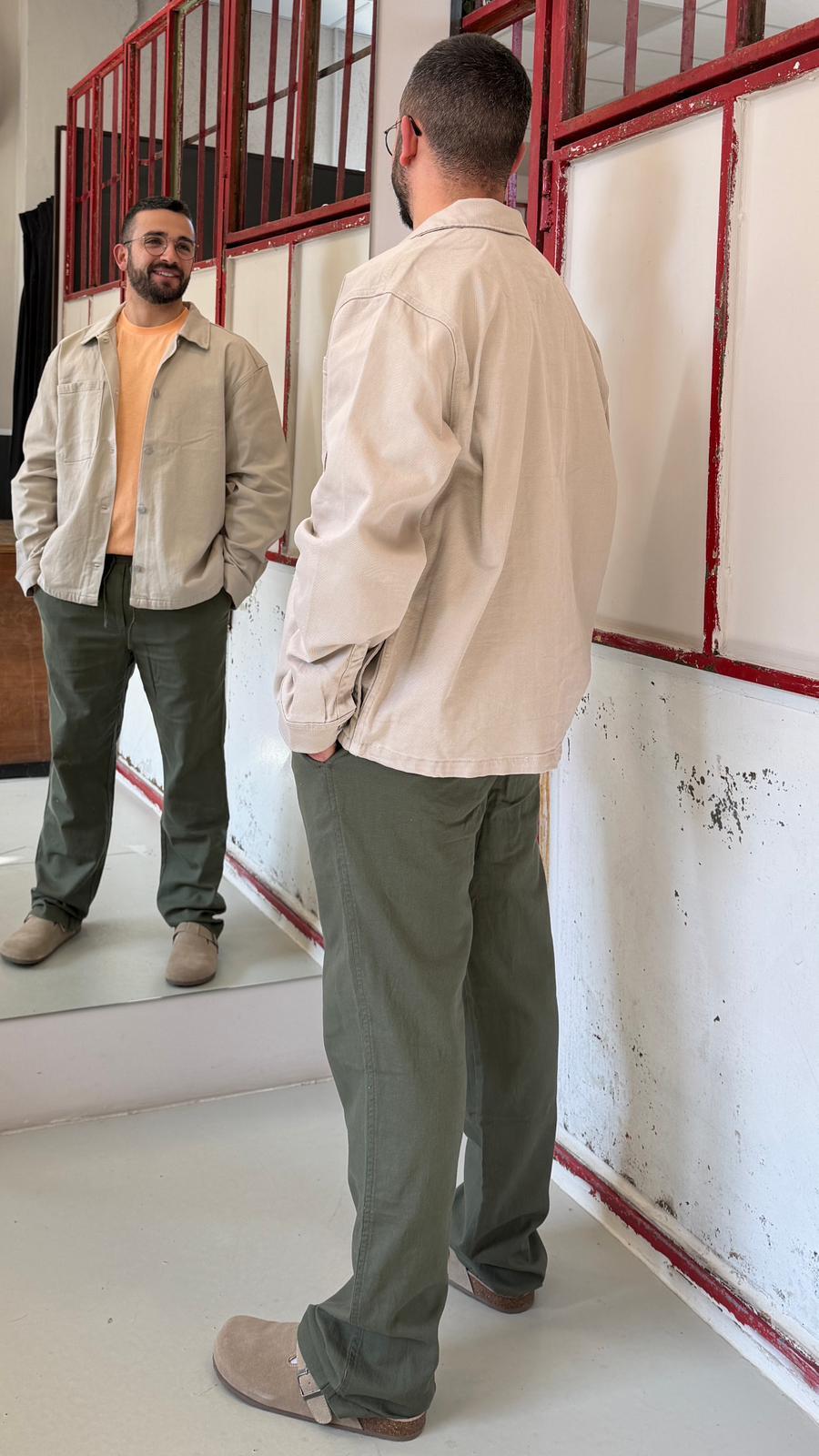 con elastico in vita RELAXED PANT_11832 TIFFOSI