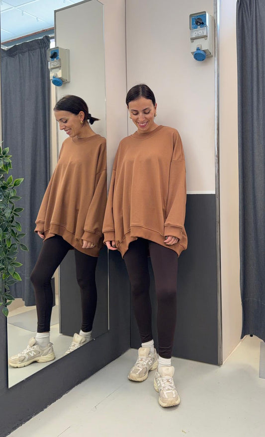 garzata oversized TAB0566TABACCO VICOLO
