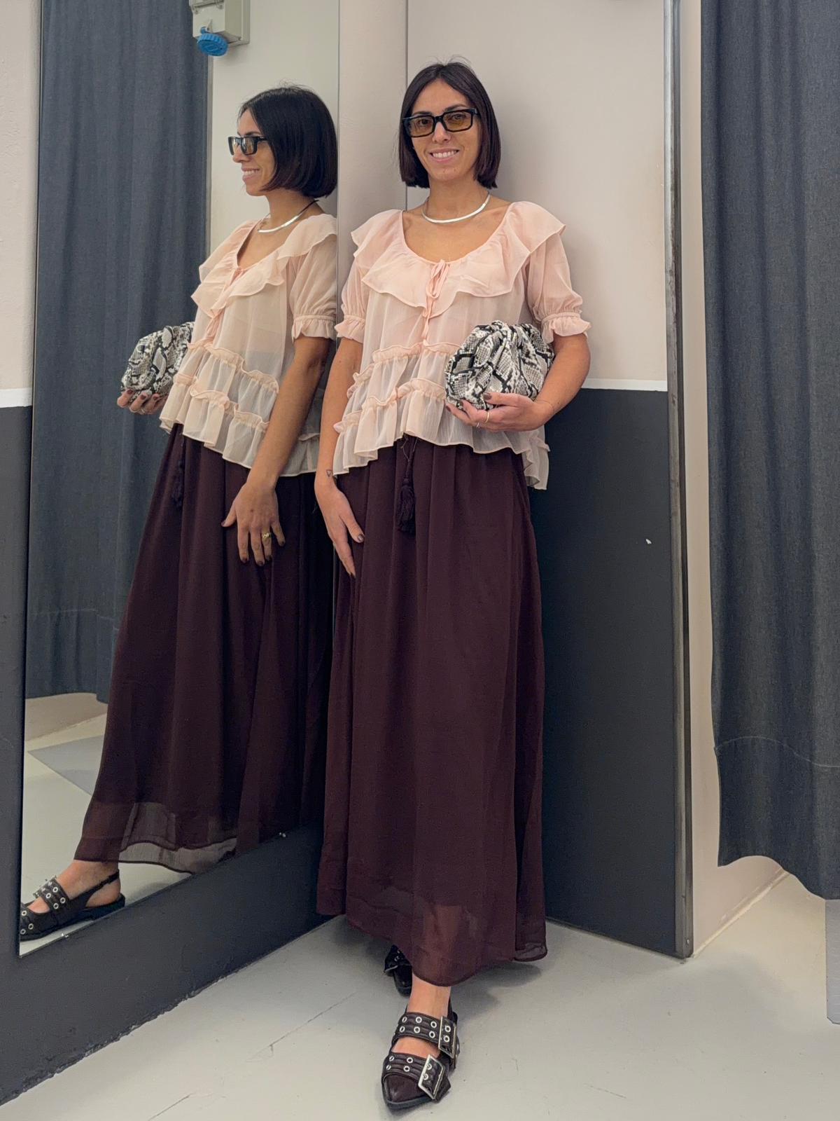 con balze AN5621NUDE GLAMOROUS
