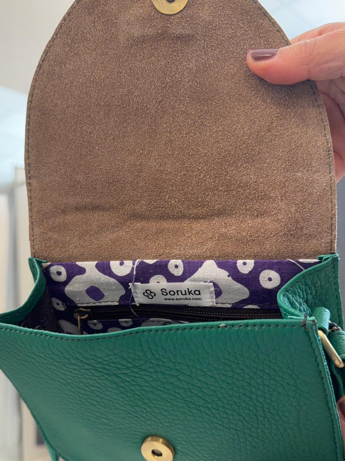 minibag tonalità verde PARKERFANTASIA SORUKA