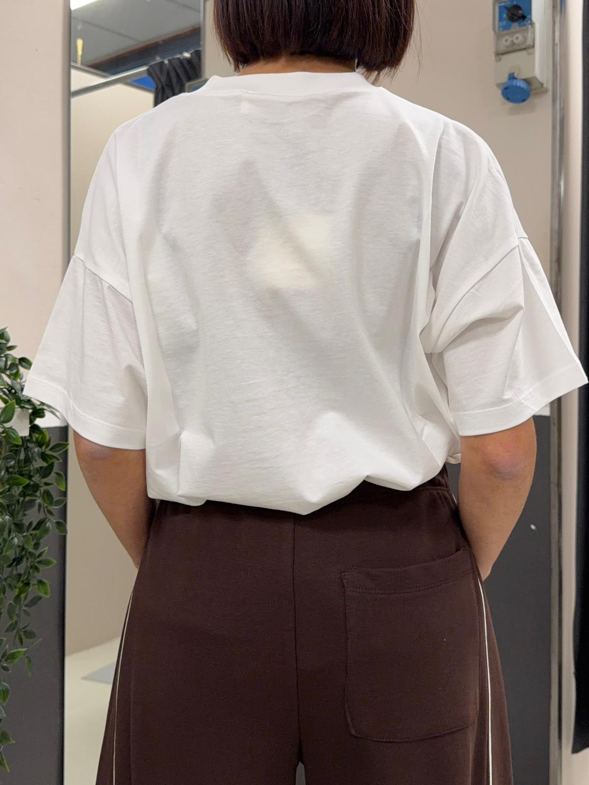 basic oversize UAB0082BIANCO VICOLO
