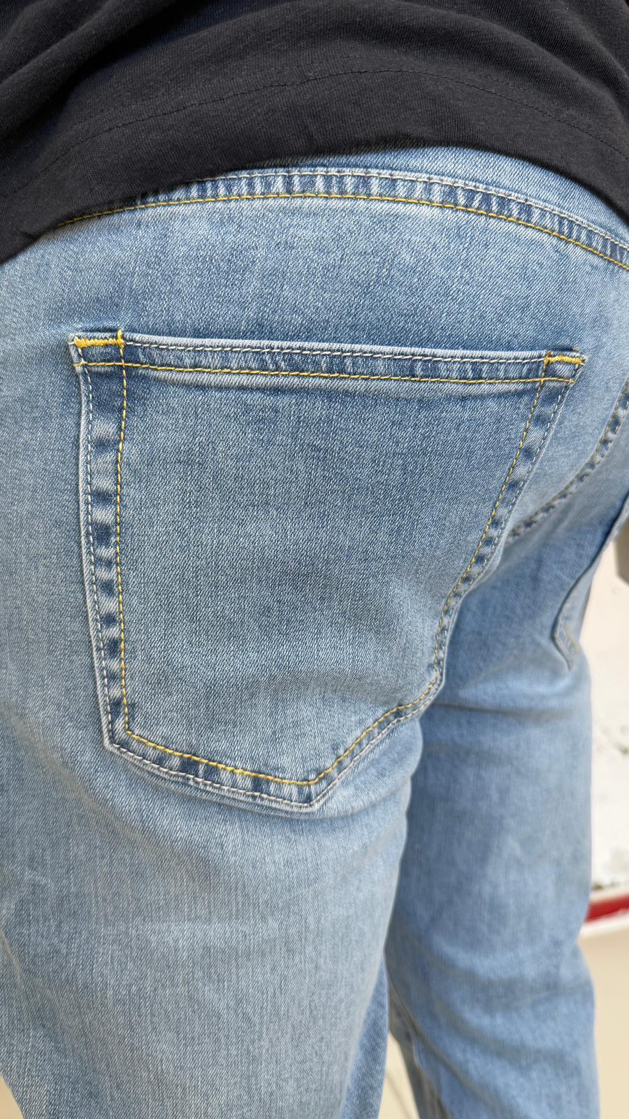 carrot fit 04969/12/31DENIM BLU CHIARO KEYJEY