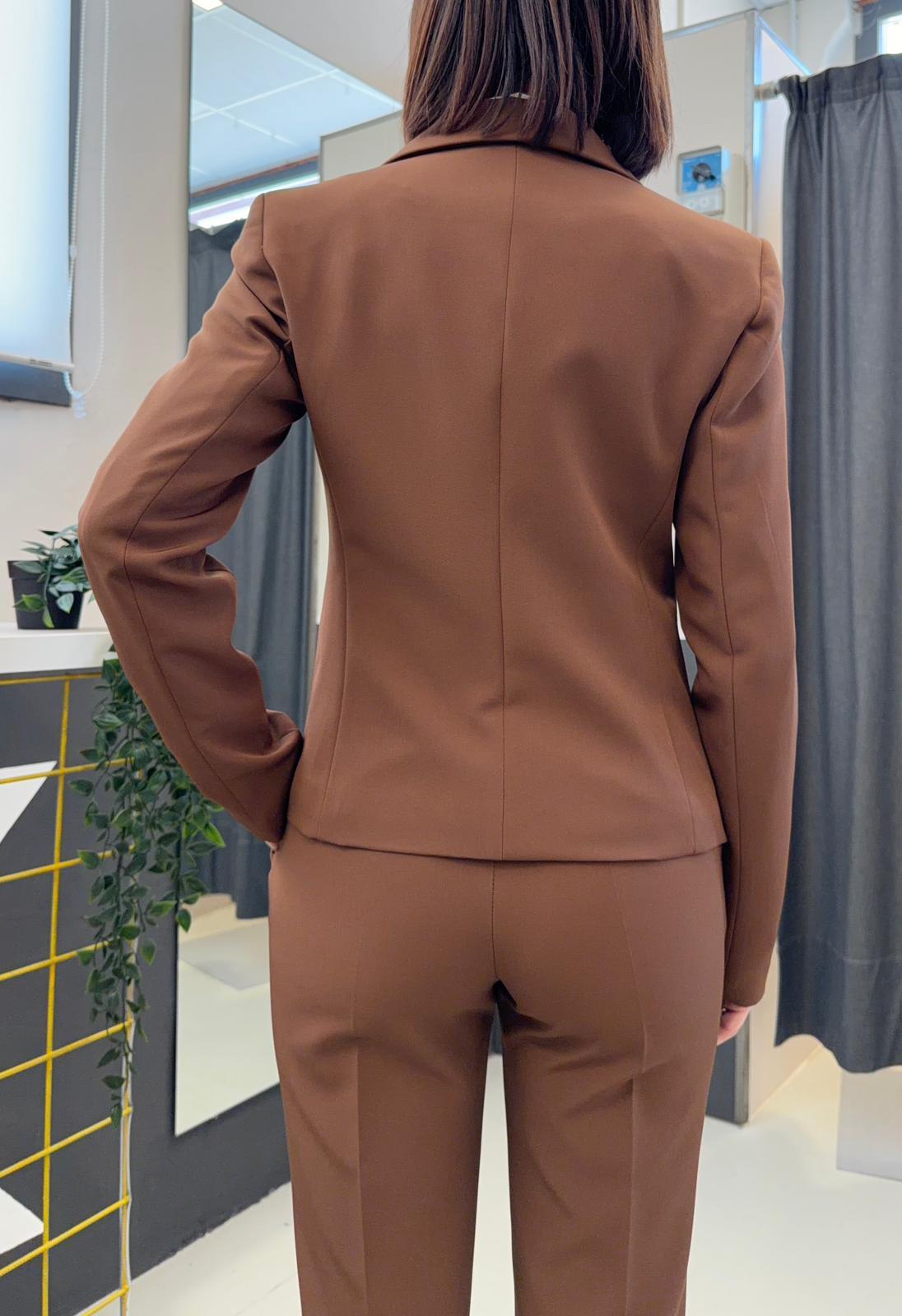 giacca e pantalone F299XBFBELLINATABACCO AKé
