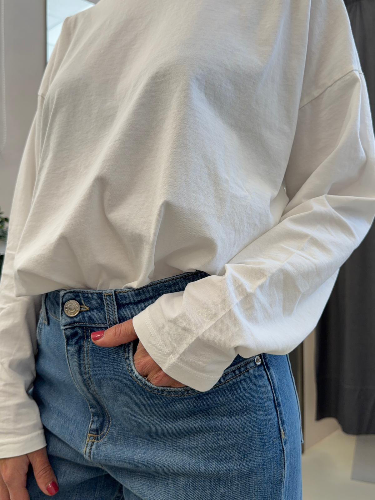 basic oversize UAB0090BIANCO VICOLO