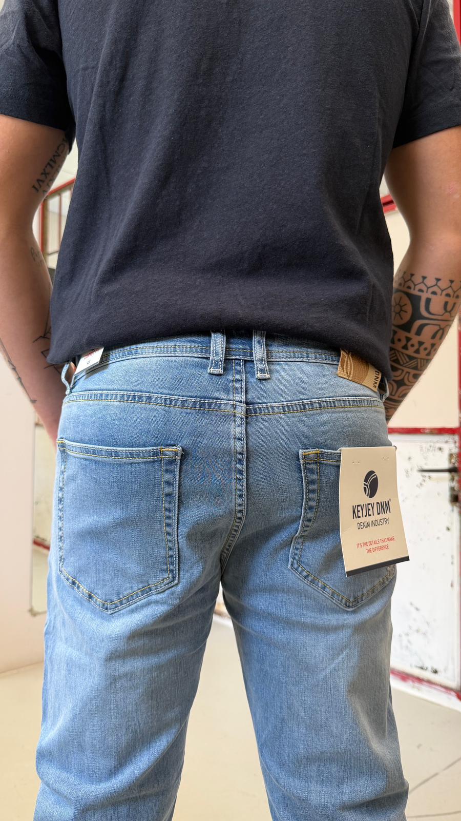 carrot fit 04969/12/31DENIM BLU CHIARO KEYJEY