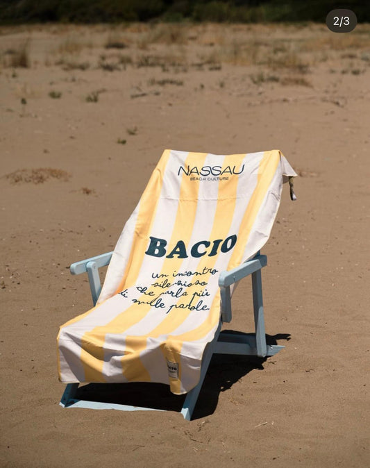 telo mare ASCIUGAMANO MAREGIALLO NASSAU BEACH CULTURE