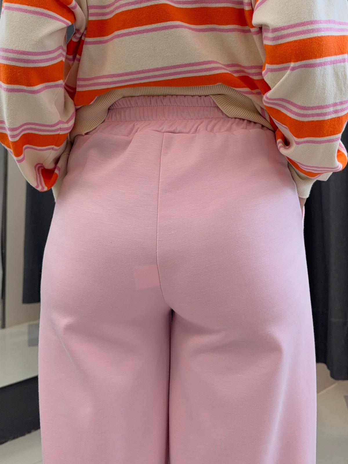 palazzo con elastico in vita 26MP11203KQCROSA MISS LOVE