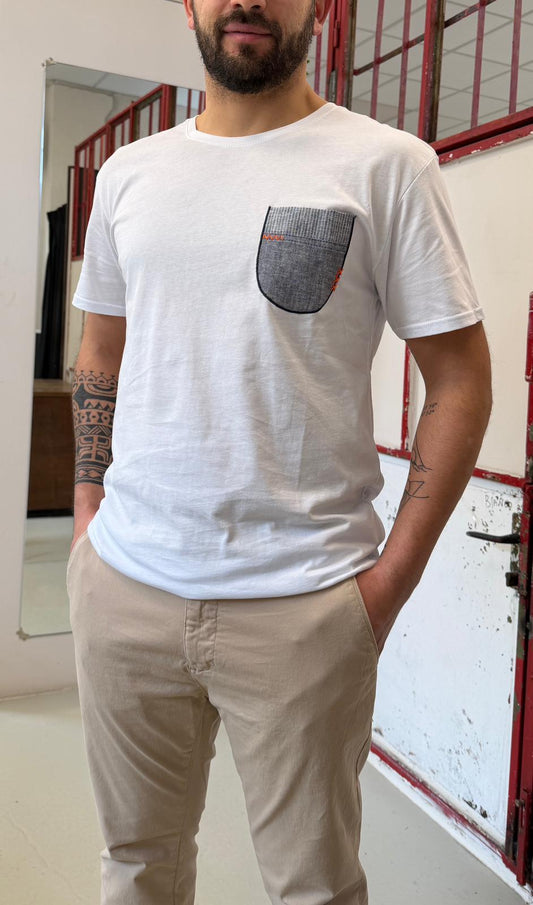 a manica corta TUTAGOLDBIANCO/DENIM X-CAPE