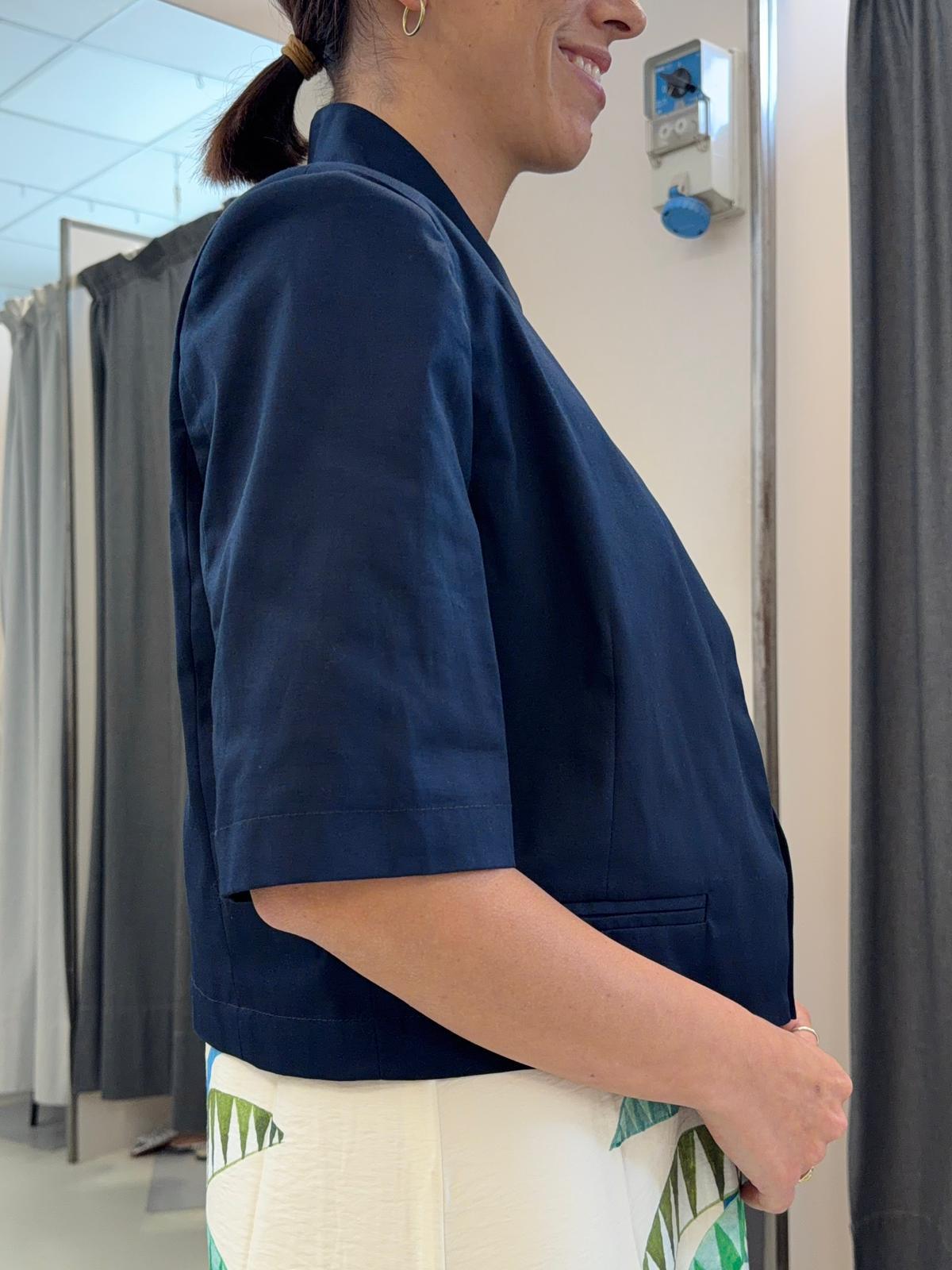 cropped TAB1865BLU VICOLO