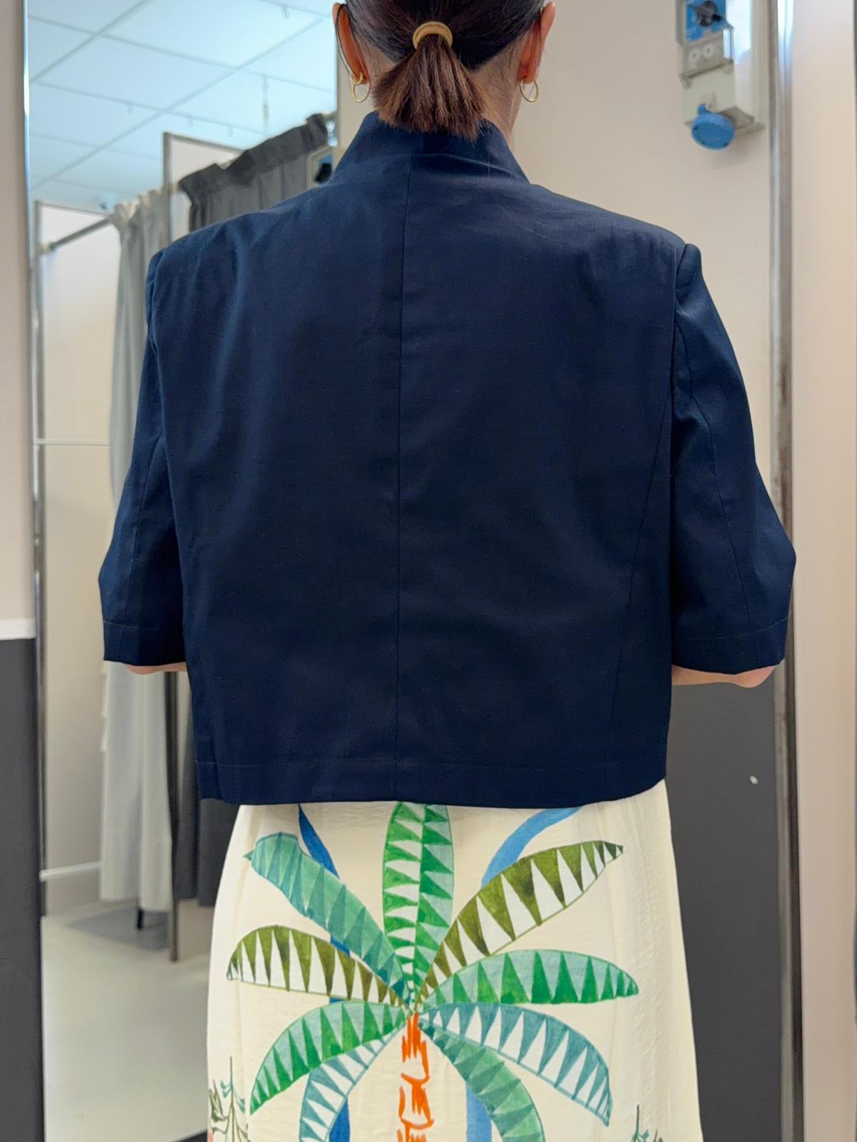 cropped TAB1865BLU VICOLO
