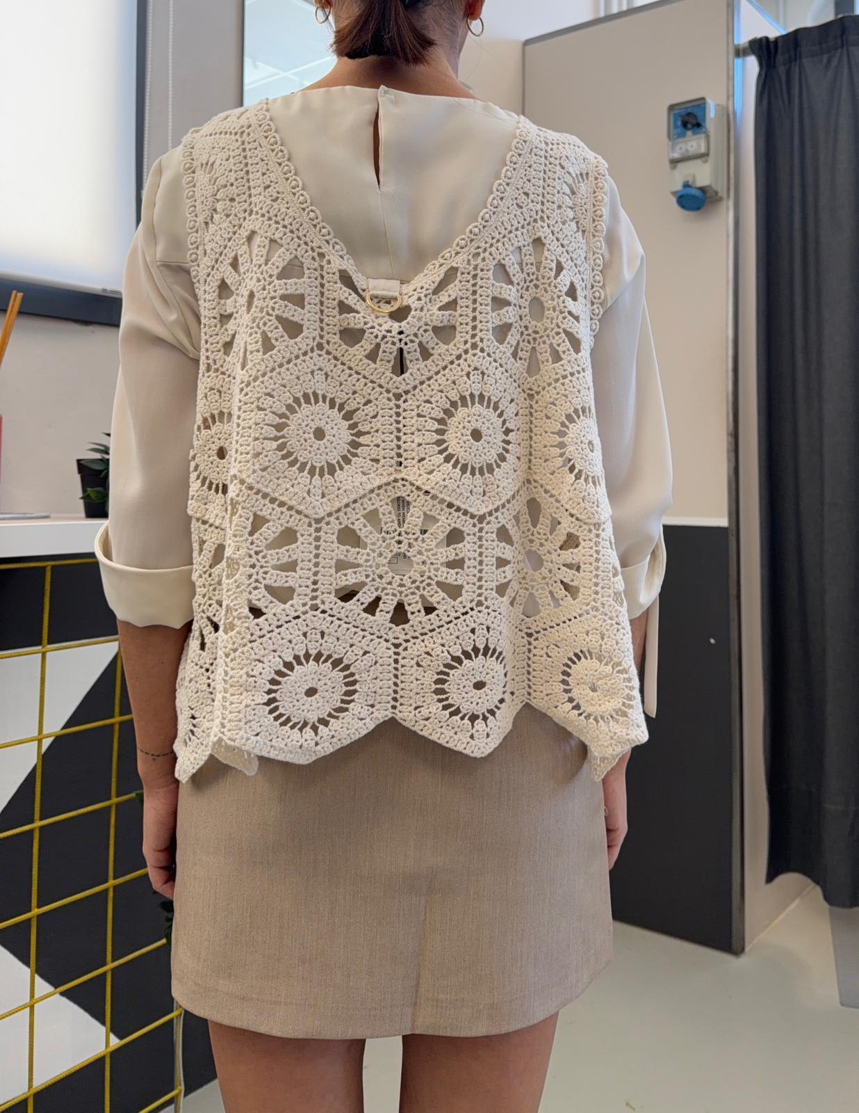uncinetto KA7519BEIGE GLAMOROUS