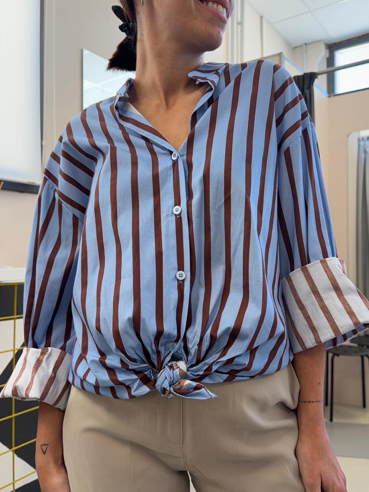 a righe e nodo CC030AZZURRO YOU DECIDE
